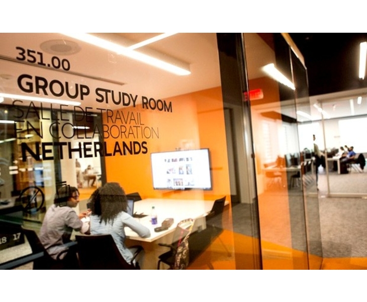 Group study rooms